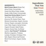 Whey Protein + Superfoods : Vanilla Bean